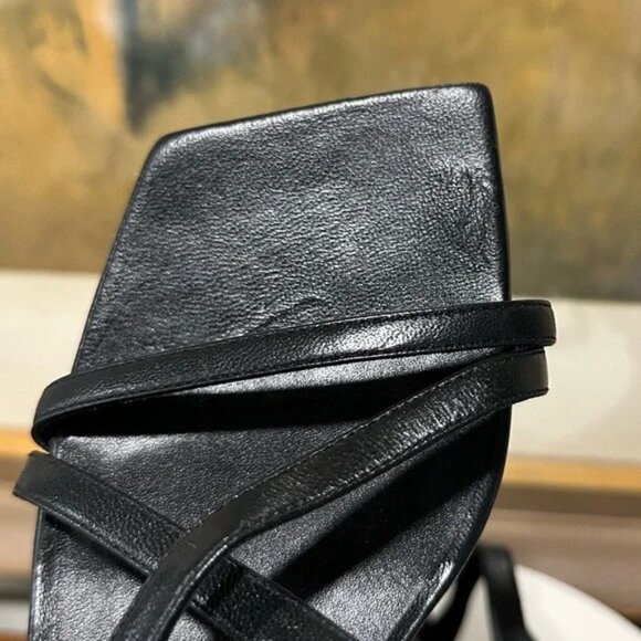 Stuart Weitzman Oasis 50 Slingback Sandal Black Women’s Size 7.5 - Picture 2 of 10